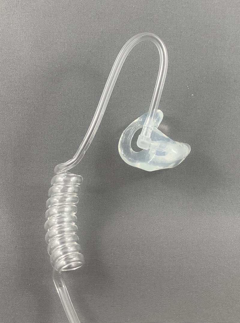 Presenters Earmold with tube fitted