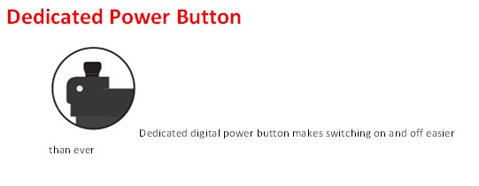 DX1 Dedicated Power Button logo